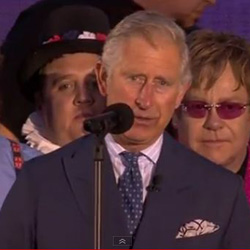 Prince Charles delivers a near-perfect speech